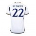 Real Madrid Antonio Rudiger #22 Domácí Dres 2023-24 Krátkým Rukávem